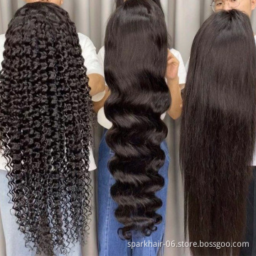 SPARK Wigs for Black Women 4*4 Glueless Transparent HD Lace Closure Wigs ,13*4/13*6/5*5 Brazilian Human Hair Front Closure Wig